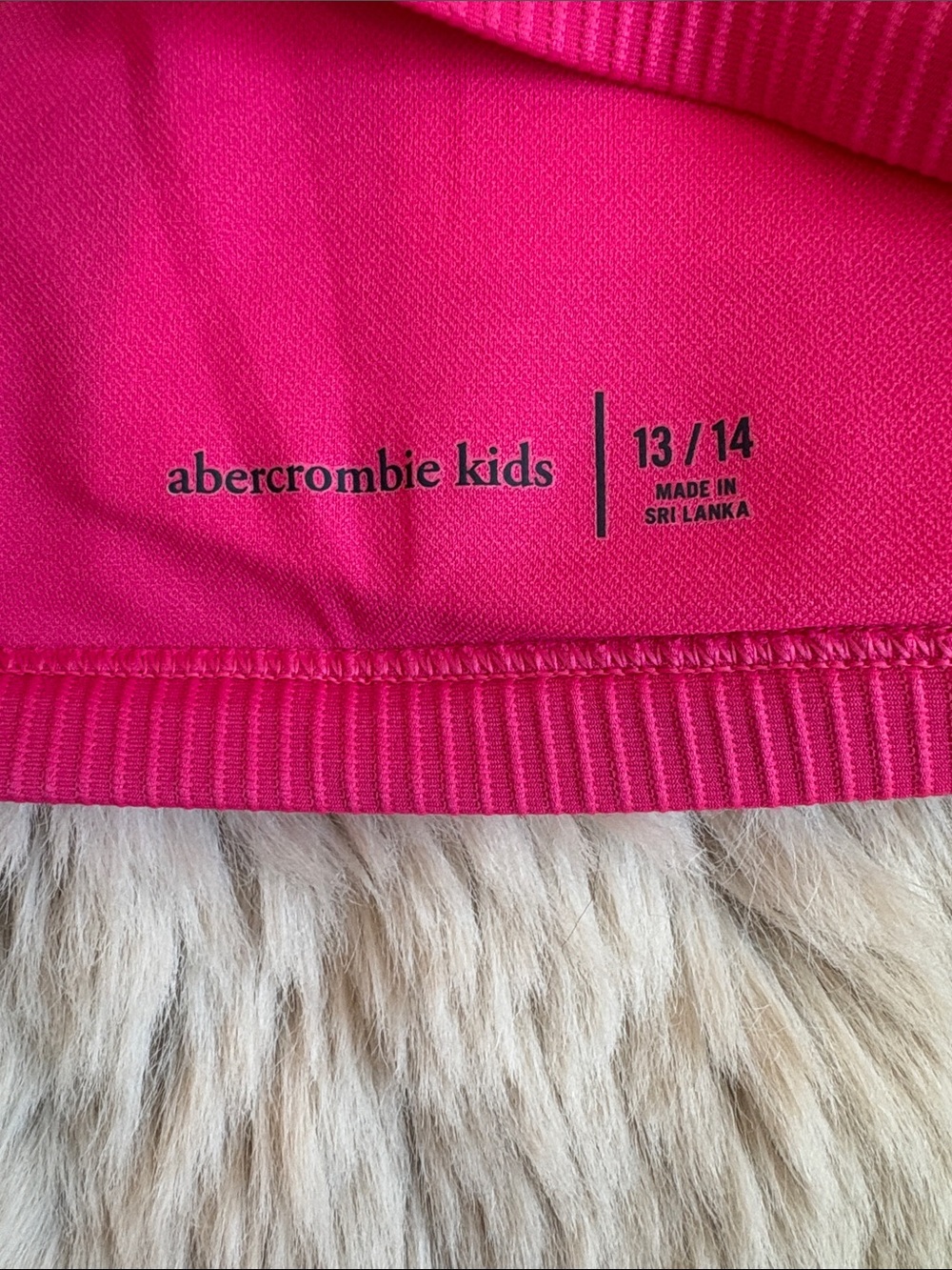 abercrombie kids Hot Pink Ribbed Two-Piece Swim Bikini - Picture 2 of 3